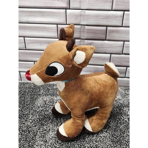 Reindeer Stuffed Animal Plush Toy with Music & Lights #A81 - Picture 2 of 9